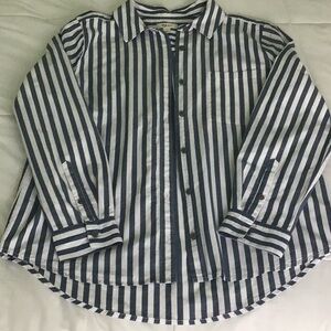 Style & Co. - women’s long sleeve button up striped shirt